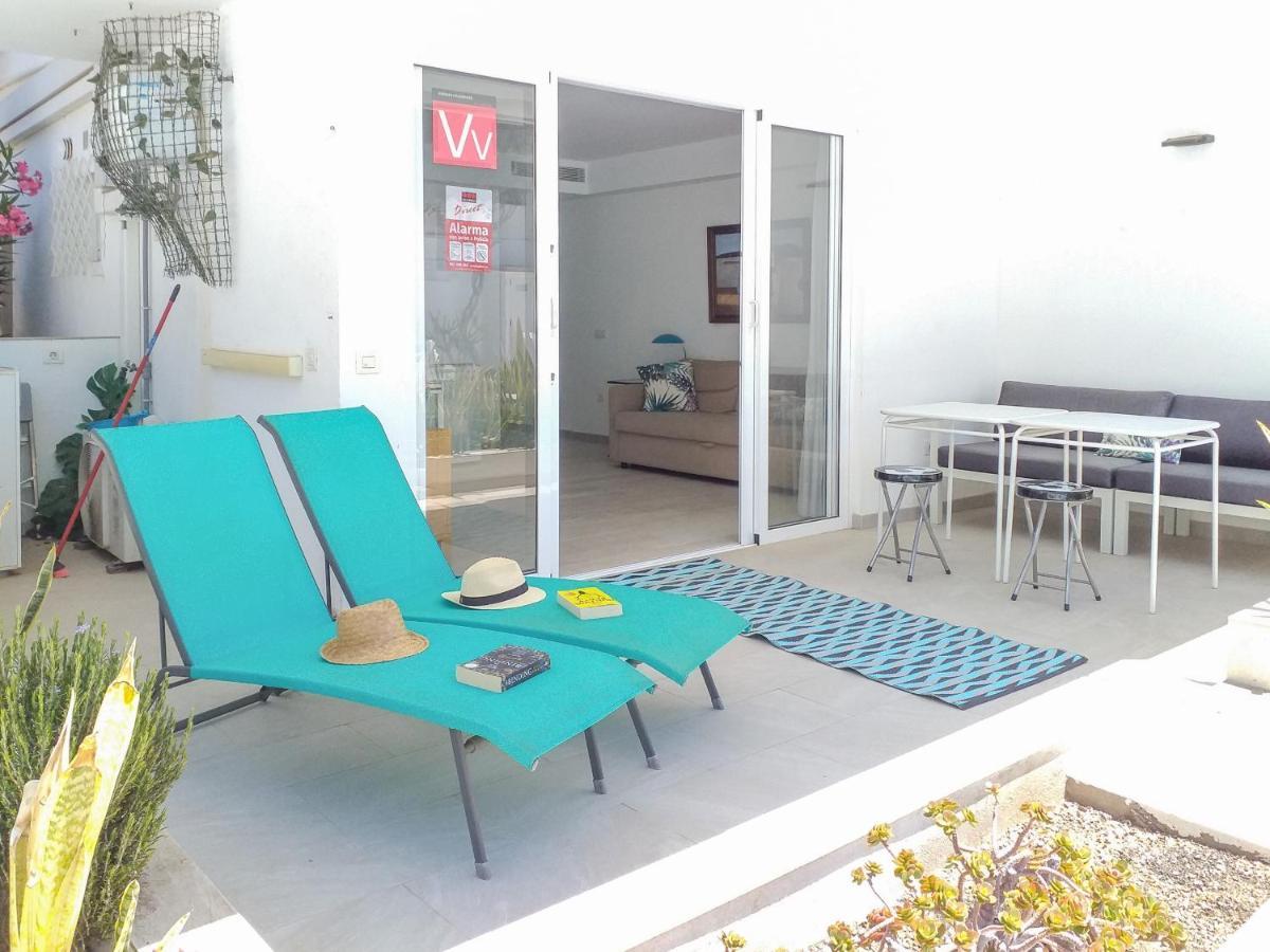 Apartamento Con Terraza Y Piscina En Playa Del Ing 플라야 델 잉글스 외부 사진
