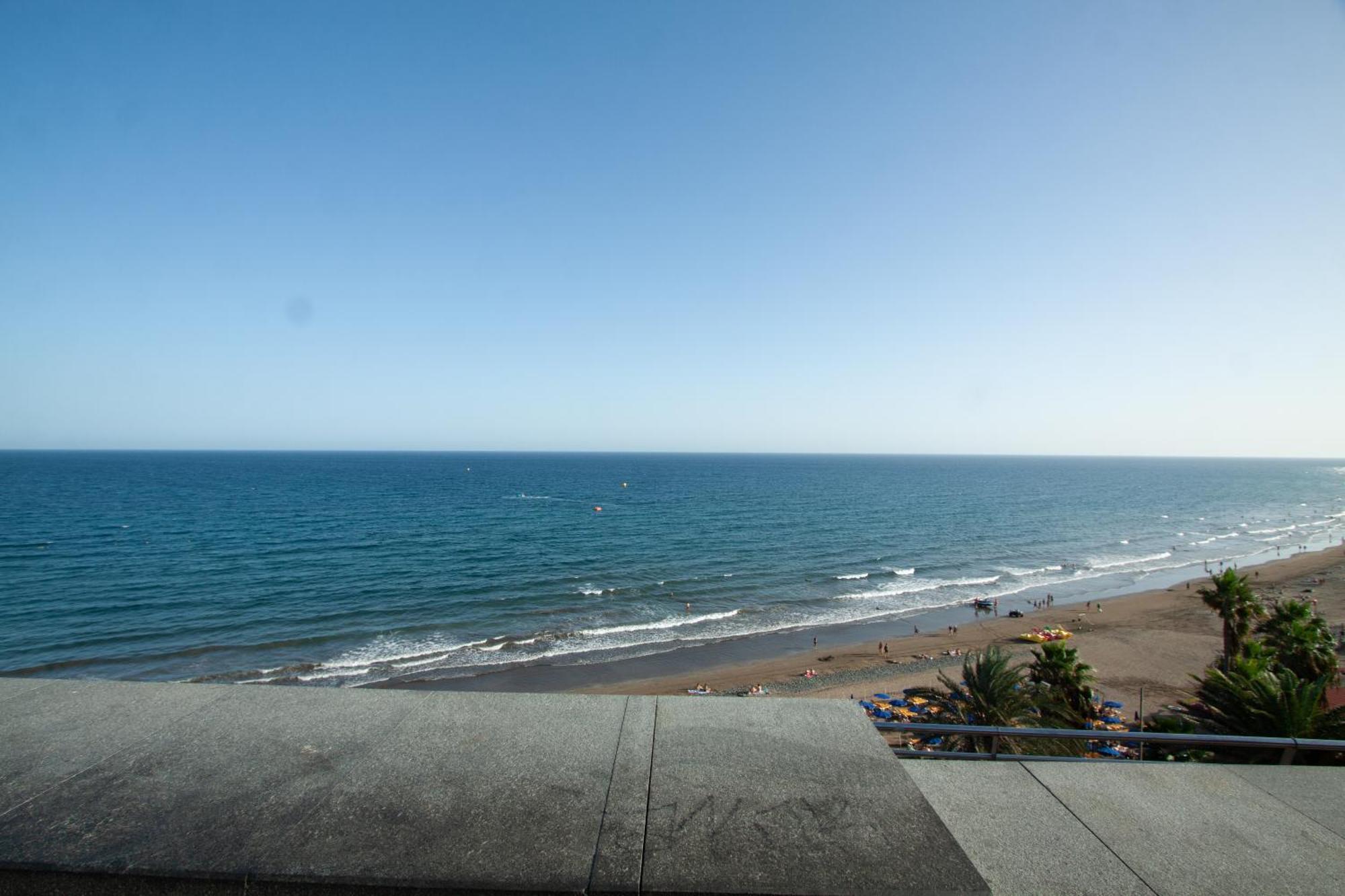 Apartamento Con Terraza Y Piscina En Playa Del Ing 플라야 델 잉글스 외부 사진