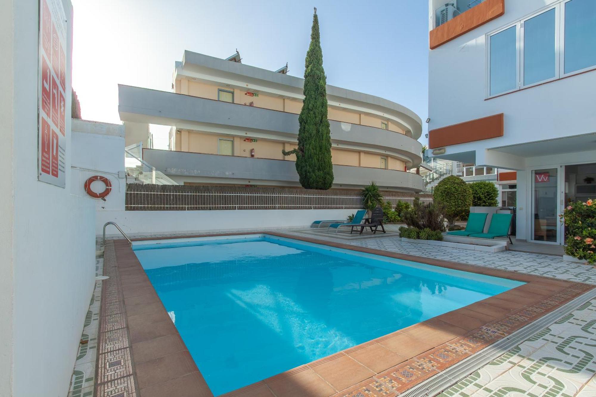 Apartamento Con Terraza Y Piscina En Playa Del Ing 플라야 델 잉글스 외부 사진