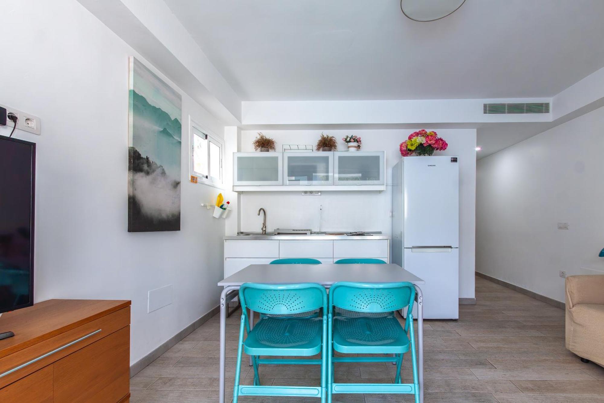 Apartamento Con Terraza Y Piscina En Playa Del Ing 플라야 델 잉글스 외부 사진